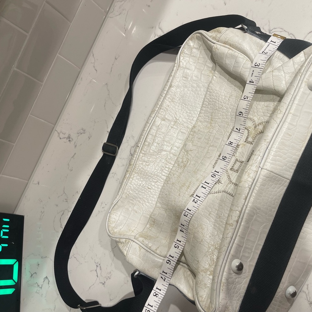 Y-3 Yohji Yamamoto White Shoulder messenger Bag CHECK PHOTOS - Picture 8 of 8